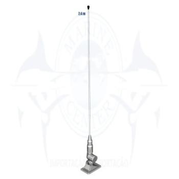 ANTENA VHF FIBRA BANTEN 2.4M 6DBI