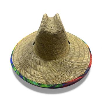 CHAPEU PALHA COLORIDO