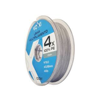 LINHA VOXXI X4 PE CINZA 100M