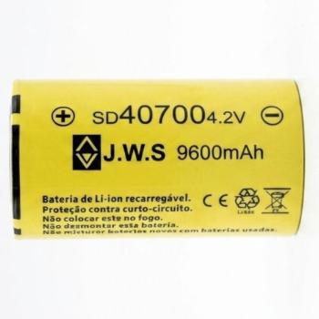 BATERIA REC JWS 40700 9600MHA 4.2V AMARELO