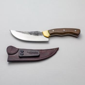 FACA ARTESANAL GAUCHA CORREADEIRA CABO MADEIRA 10CCM