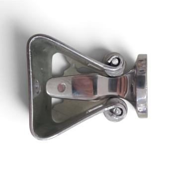 TRAVA  DE PORTA INOX