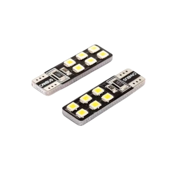 LAMPADA 12V LED T10 CAN BUS 12SMD