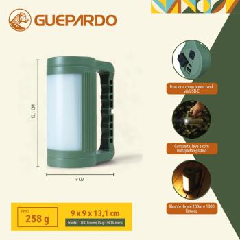 LANTERNA CAMPING GUEPARDO TUBELUX