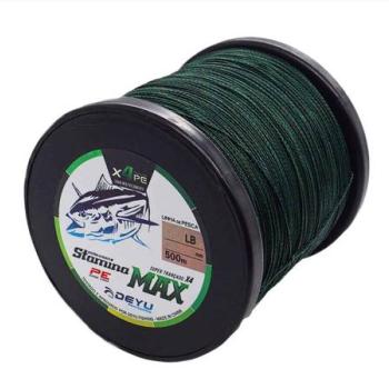 LINHA DEYU X4 PE ROLO VERDE 500M