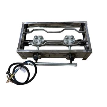 FOGAREIRO ESTILOFER INOX 2 BOCA S/PE