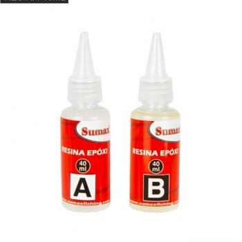 RESINA COLA EPOXY SUMAX 40ML P/VARAS