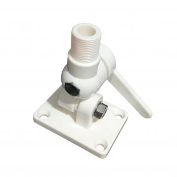 SUPORTE ANTENA VHF NYLON BRANCO