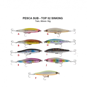 ISCA CAPITAO HOOK TOP52 16G 8CM