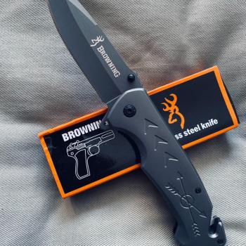 CANIVETE BROWNING FA-18 CINZA