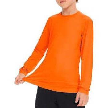 CAMISETA ORO ML REF.510  INF. LARANJA FLAME UV50+