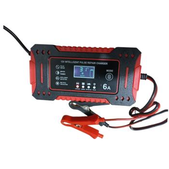 CARREGADOR BATERIA HWN-12A 12V 110/220V