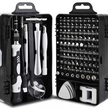 CHAVES FERRAMENTAS KIT DE PRECISAO 115 EM 1 MAGNETICO C/ESTOJO