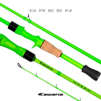 VARA KAWANA GREEN CARRETILHA