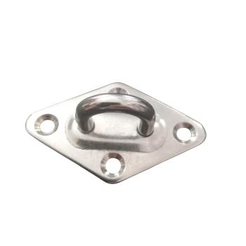ALCA COM BASE PLANA TRIANGULAR INOX