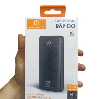 CARREGADOR PORTATIL H'MASTON YD-22