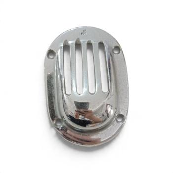 CAPA SAIDA AGUA INOX COM FUROS 9X7