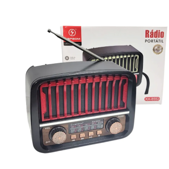 RADIO RETRO KAPBOM KA-8552 FM/USB/BLUE