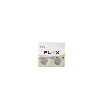 BATERIA FLEX LR1130 AG10 1.5V C/2