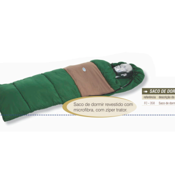 SACO DE DORMIR FISHTEX VERDE