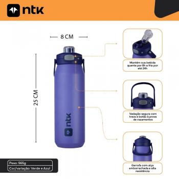 GARRAFA TERMICA INOX NTK ISOMAX 1LT