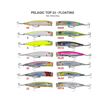 ISCA CAPITAO HOOK TOP23 POPPER 60G 15CM
