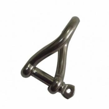 MANILHA TORCIDA INOX