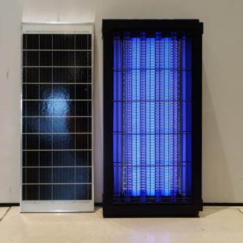 MATA MOSQUITO REC JWS JY-9877 C/PLACA SOLAR 30W