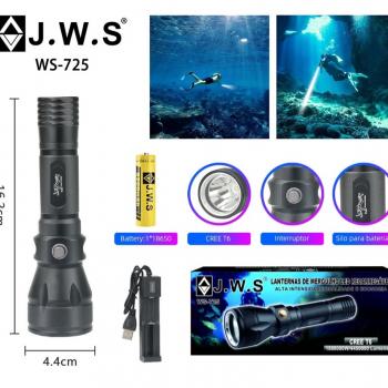 LANTERNA REC MERGULHO JWS WS-725
