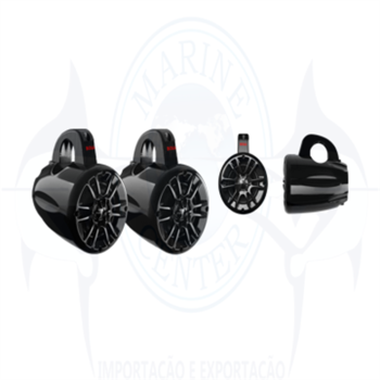 ALTO-FALANTE MARINIZADO WAKETOWER BOSS 4 400W MRWT40RGB PRETO