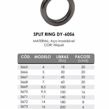 SPLIT RING DEYU DY-6056-2 C/18