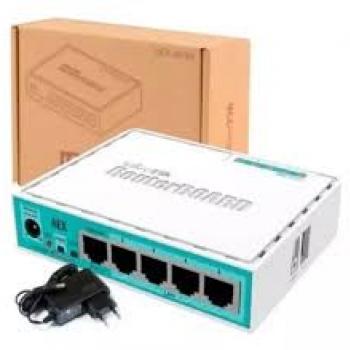 ROTEADOR MIKROTIK HEX RB750gr3 100v/240v