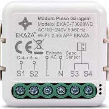 EKAZA MODULO RELE PULSO WIFI ALEXA E GOOGLE