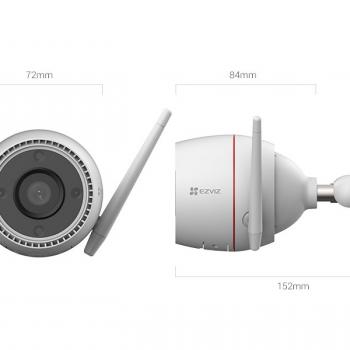 EZVIZ CAMERA IP WIFI CS-H3C 2K 3MP