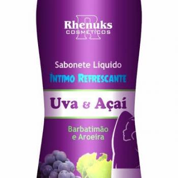 Sabonete intimo liquido Uva e Acai