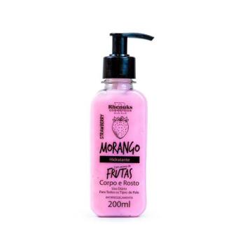 Hidratante Corpo E Rosto Rhenuk´s Morango