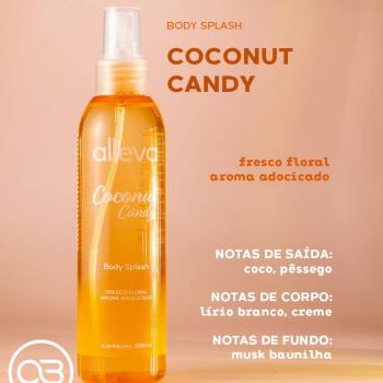 Body Splash Coconut Candy Aleva