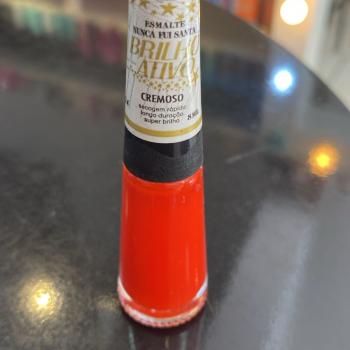 Esmalte Nunca Fui Santa Brilho Ativo