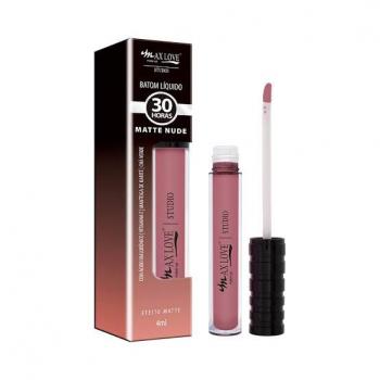 Batom Liquido 30 horas Matte Nude Max Love Cor 660