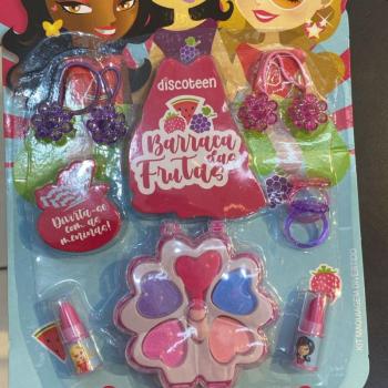 Cartela Maquiagem Infantil 14,90