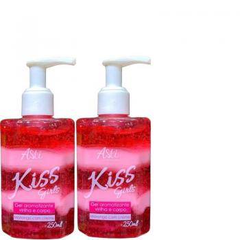 Gel Aromatizante Virilha e Corpo Kiss Girls Asti