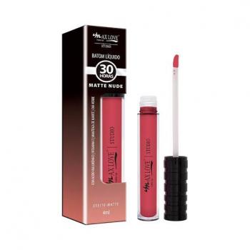 Batom Liquido 30 horas Matte Nude Max Love Cor 658