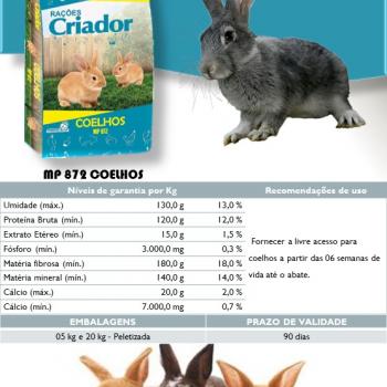 MP 872 COELHOS CRIADOR 20 KG - G