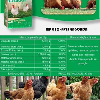 MP 812 AVES ENG CRIADOR 20 KG - G