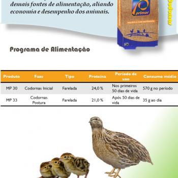MP 30 CODORNAS INICIAL 40 KG - F
