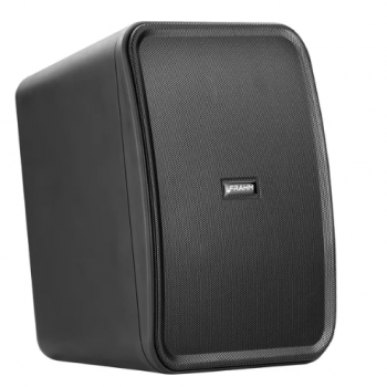 PAR CAIXA ACUSTICA FRAHM HS 5  PRETA OUTDOOR - 120W