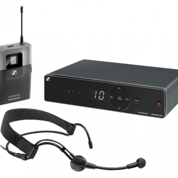 SISTEMA DE MICROFONE SENNHEISER HEADSET SEM FIO XSW1-ME3-A