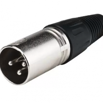 CONECTOR XLR 3 PINOS MACHO PRATT