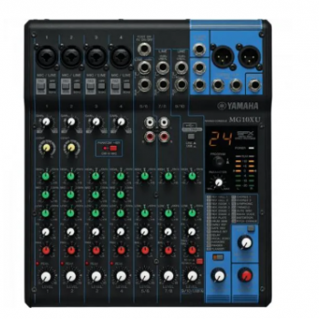 MESA DE SOM YAMAHA 10 CANAIS - MIXER ANALÓLIGICO - MG10XU