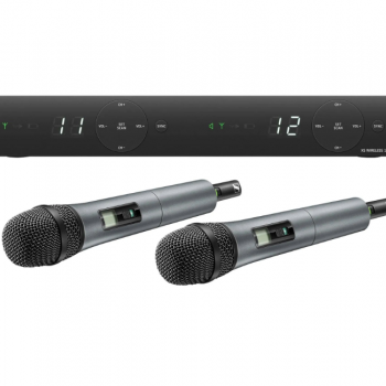 MIC SEM FIO MAO DUPLO SENNHEISER XSW1-825